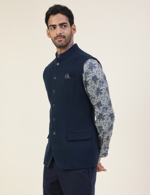 Premium Wool Rich Tailored Fit Waistcoat