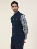 Premium Wool Rich Tailored Fit Waistcoat