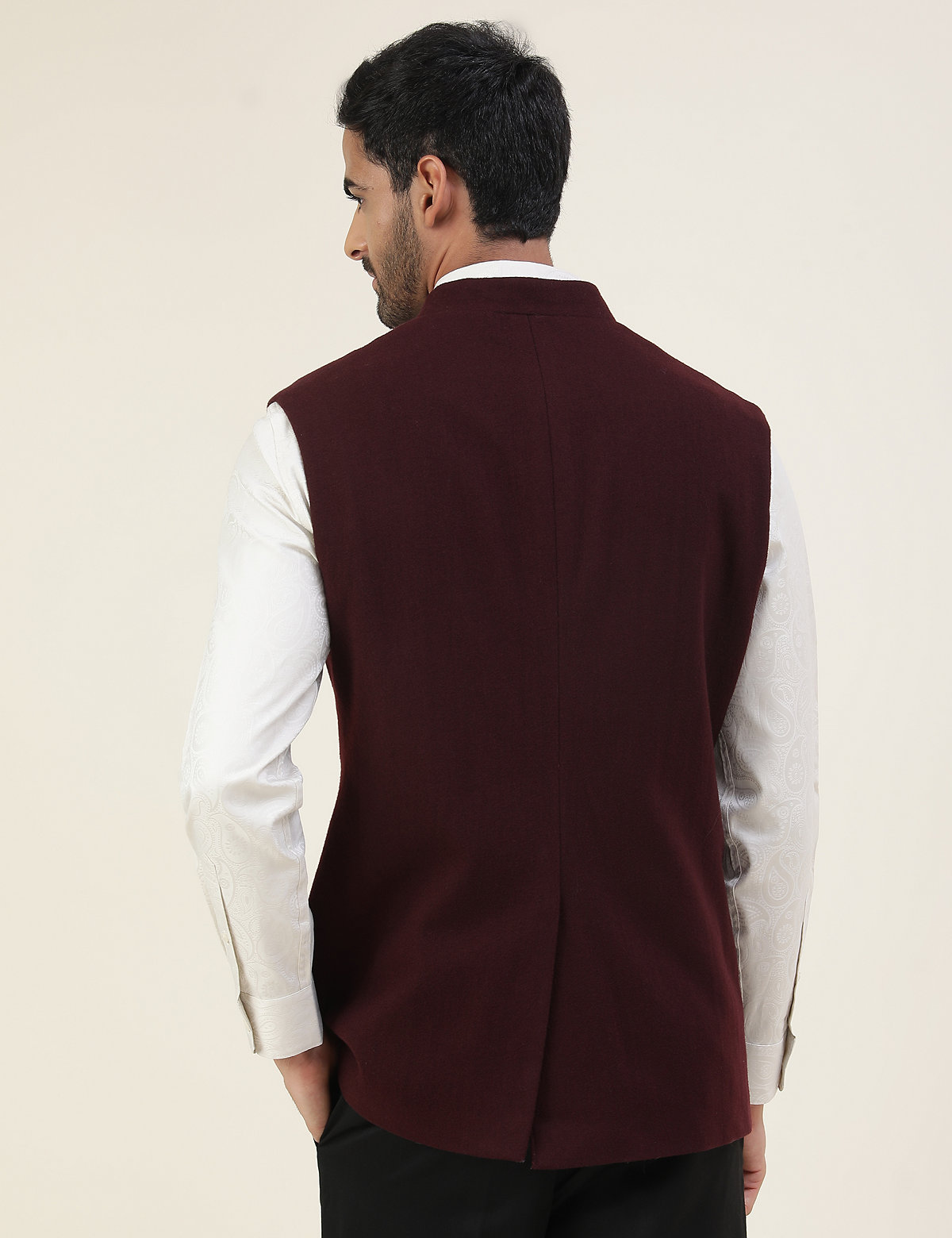Premium Wool Rich Tailored Fit Waistcoat