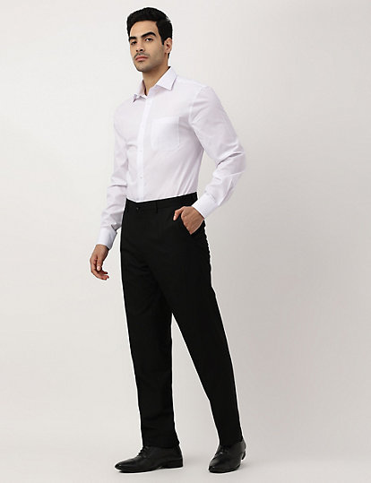 Plain Regular Fit Trouser