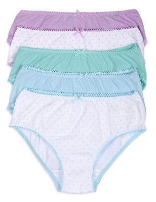 72 Pieces Girls Cotton Blend Assorted Printed Underwear Size 6