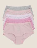 Pack of 5 Cotton Mix  Seamless Knickers