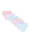 7pk Cotton Floral Knickers (2-16 Yrs)