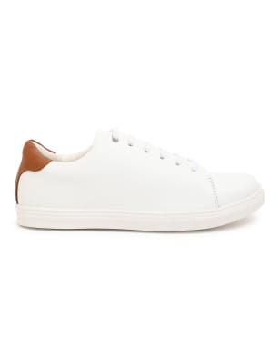 Marks and spencer white on sale sneakers