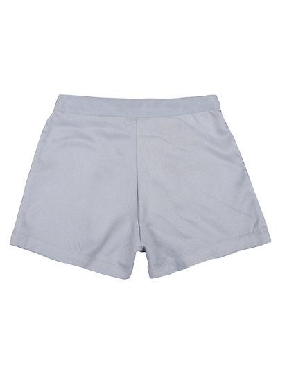 Cotton Pleated Shorts
