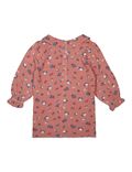 Pure Viscose Floral Round Neck Top