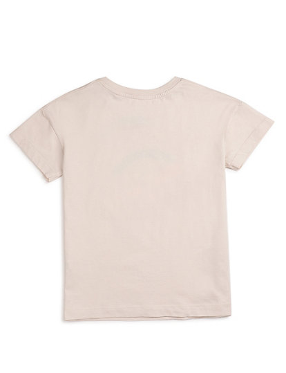 Pure Cotton Printed Crew Neck T-shirt