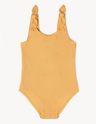 Plain Sleeveless Swimsuit