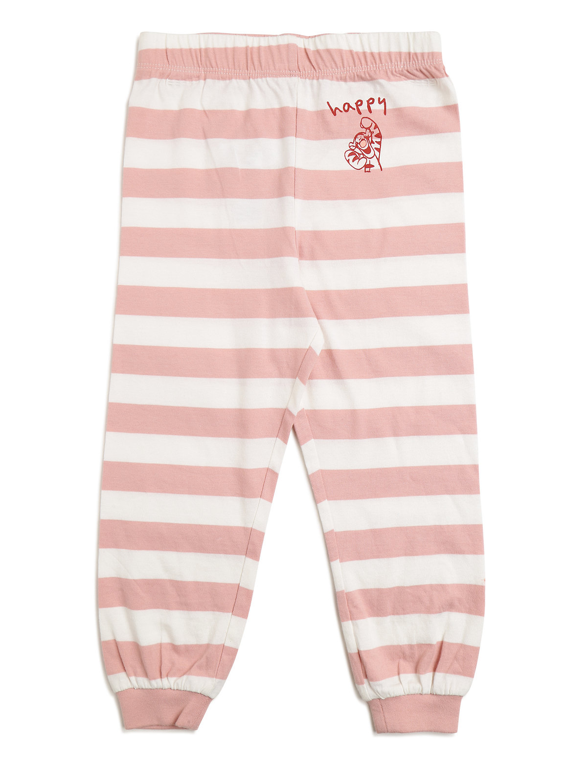 Pure Cotton Striped Crew Neck Pyjama Set