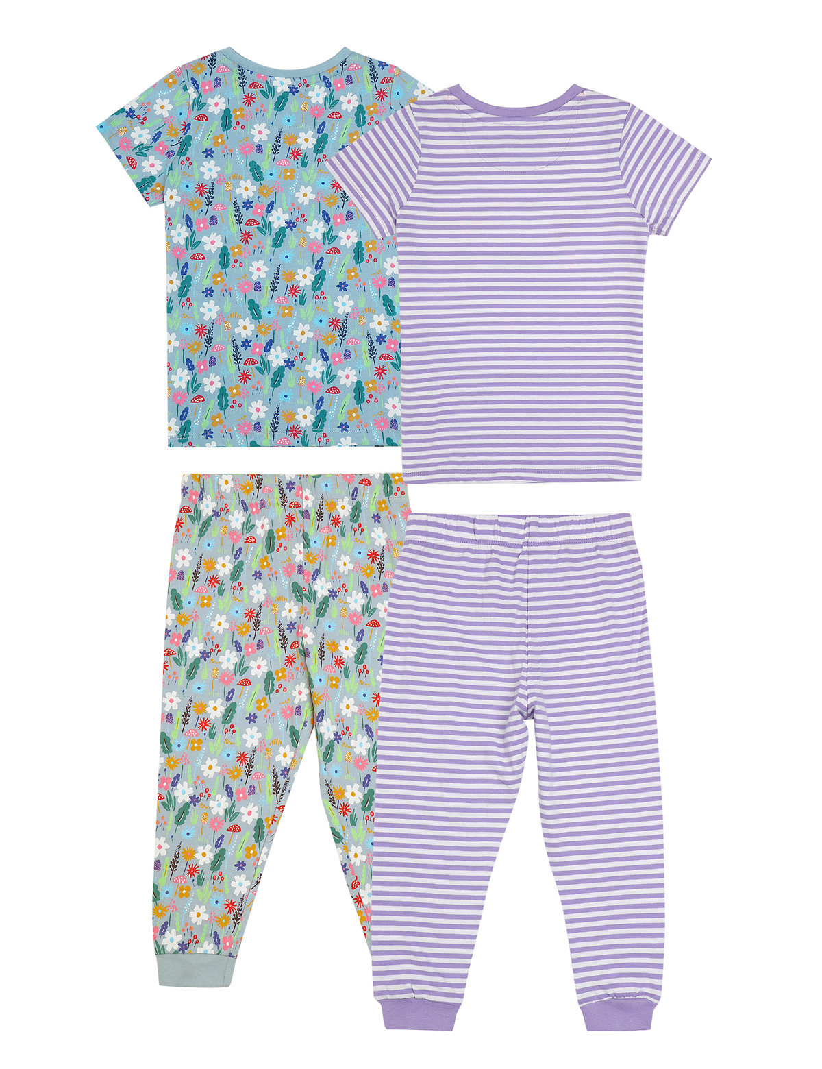 Pure Cotton Printed Night Suit Set of 2
