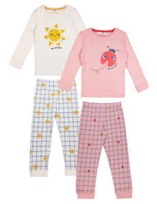 M and best sale s girls pyjamas