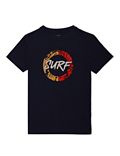 Pure Cotton Embroidered Crew Neck T-shirt