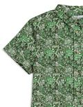 Pure Cotton Tropical Spread Collar Shirt