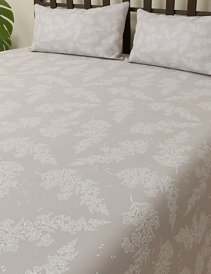 Cotton Mix Printed King Size Bedsheet Set