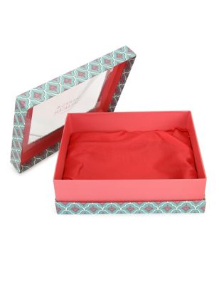 Floral Print Gift Box (Rose Pink)