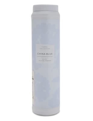 China Blue Silky Talcum Powder