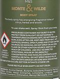 Bergamot & Cedarwood Body Spray 150ml