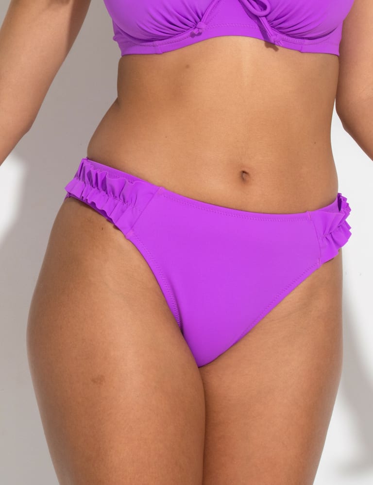 Purple Boy Short Bikini Bottoms