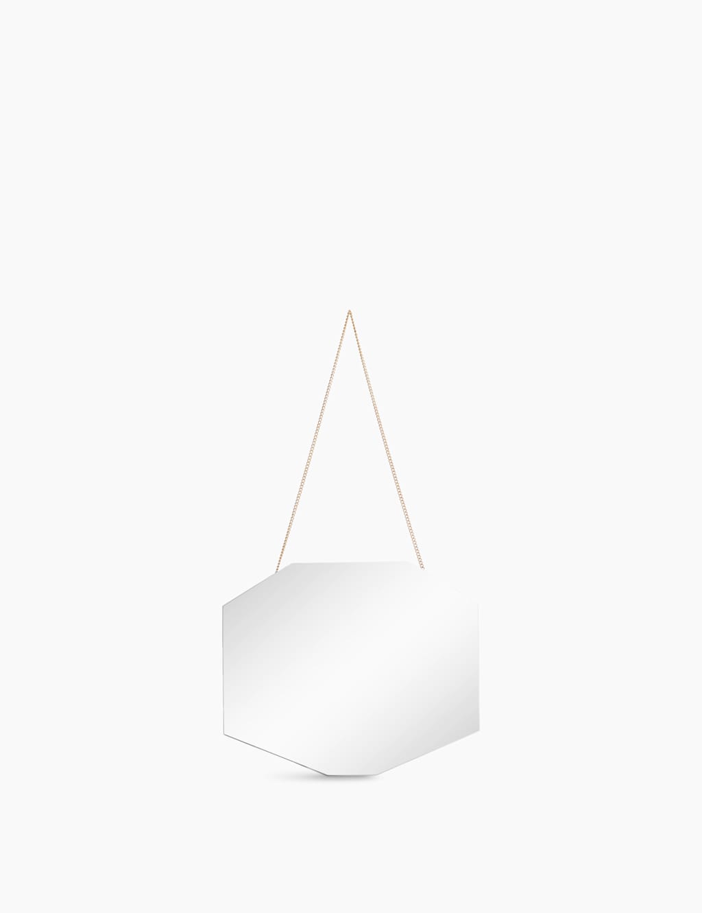 Octagonal Small Hanging Mirror M&S