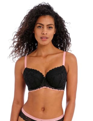 Offbeat Wired Padded Balcony Bra C-H, Freya