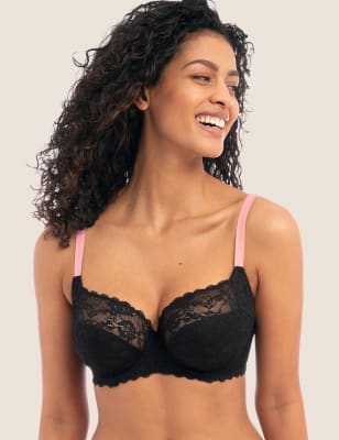 Offbeat Wired Side Support Bra D-K, Freya