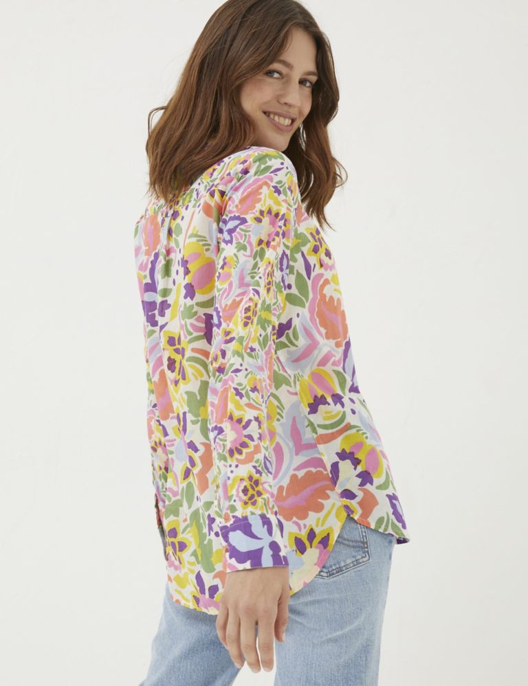 Olivia Art Floral Shirt 3 of 6