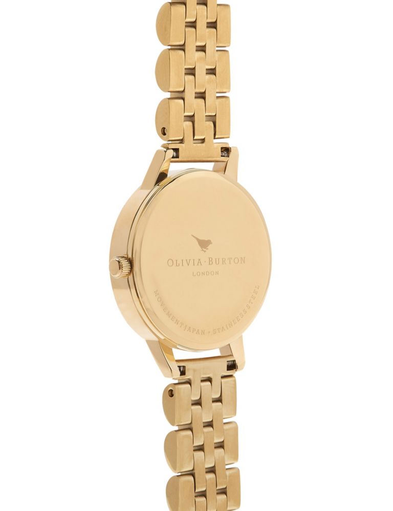 Olivia Burton Mother Of Pearl Rose Gold Watch 4 of 5