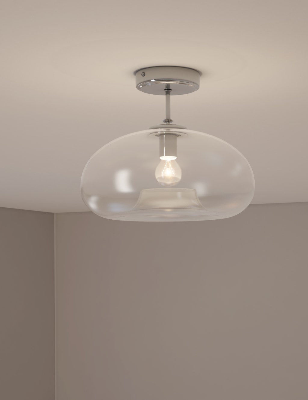 Olsen Flush Ceiling Light 1 of 7