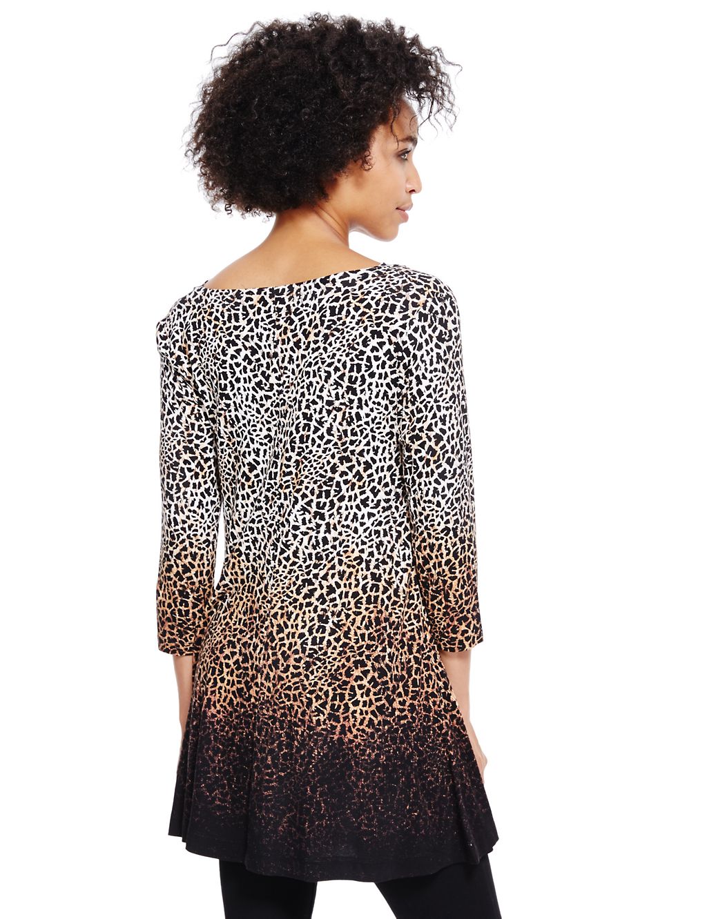 Ombre Animal Print Tunic 2 of 3