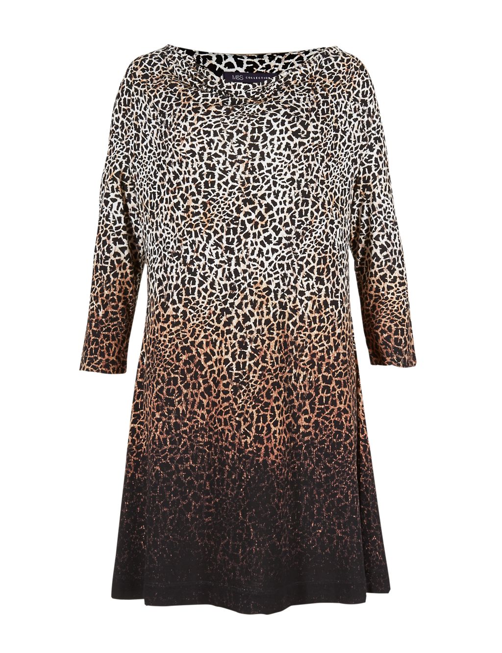 Ombre Animal Print Tunic 1 of 3