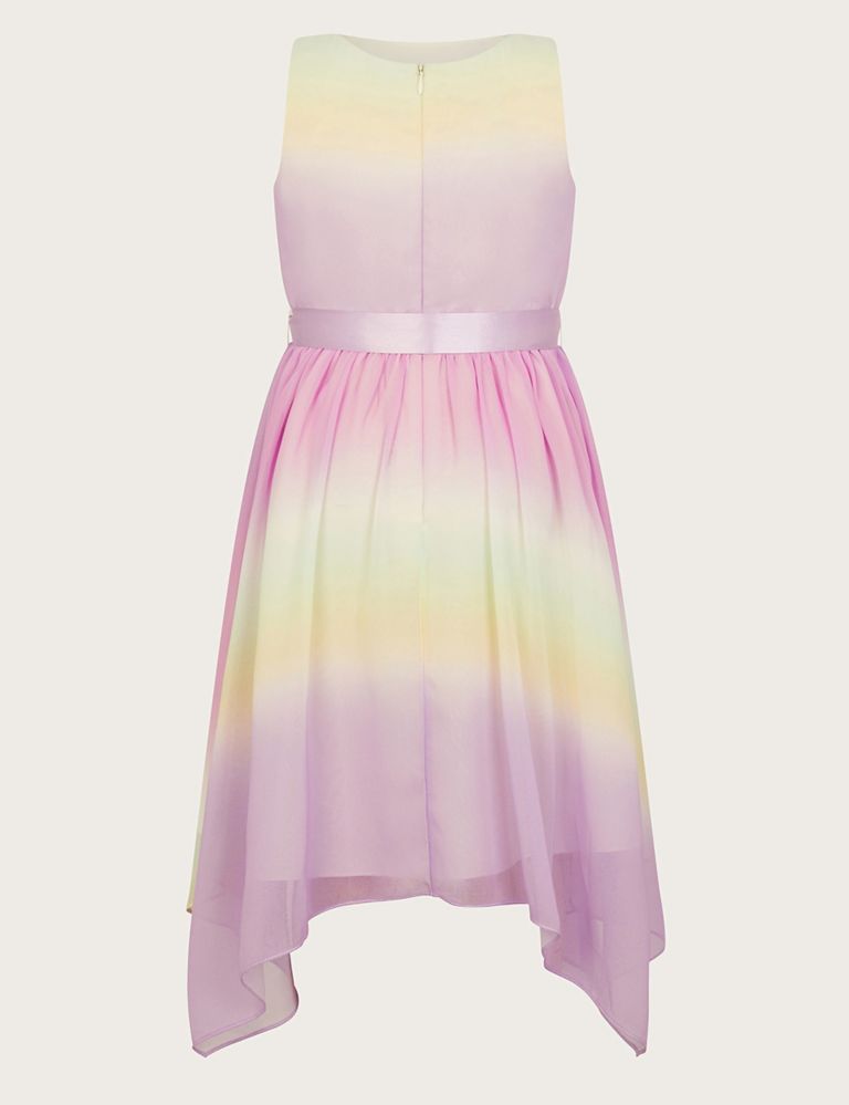 Ombre Chiffon Party Dress (2-15 Yrs) 3 of 4