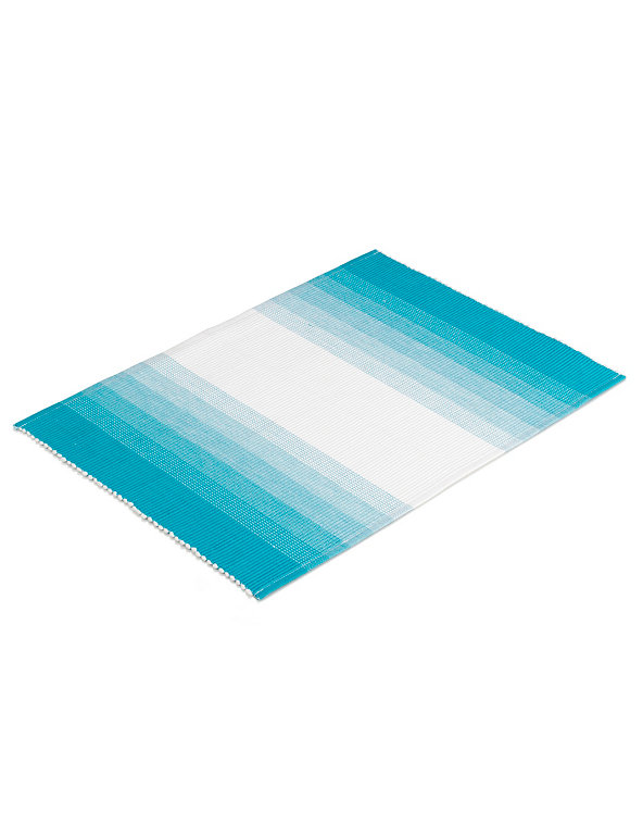 Ombre Fine Ribbed Placemat Image 1 of 1