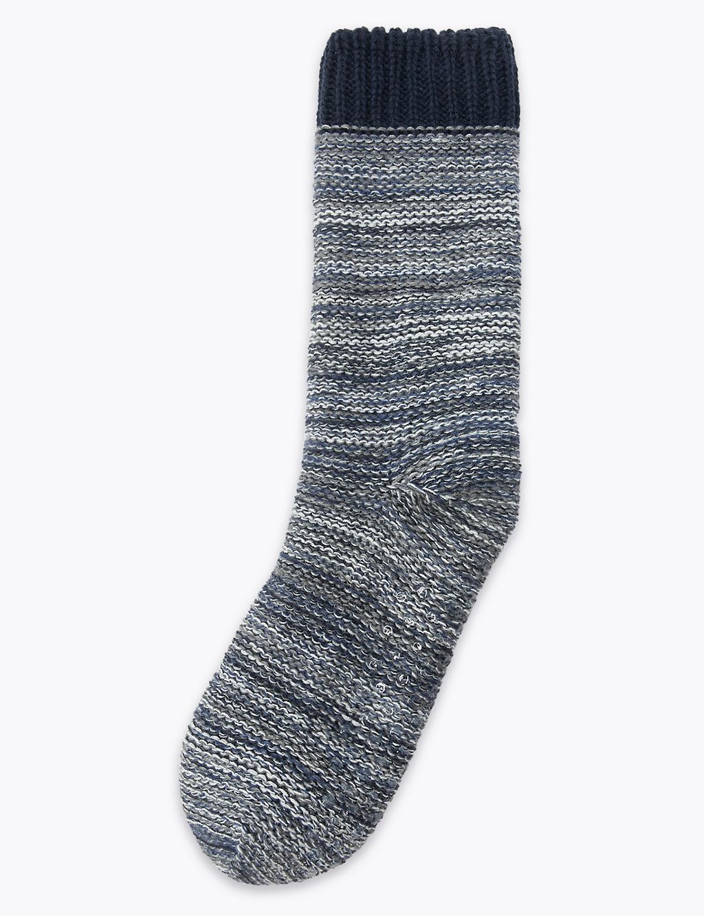 Ombre Fleece Lined Slipper Socks 3 of 3