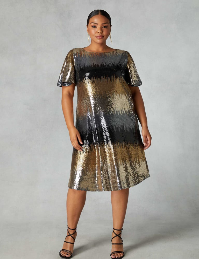 Sequin dress shift online