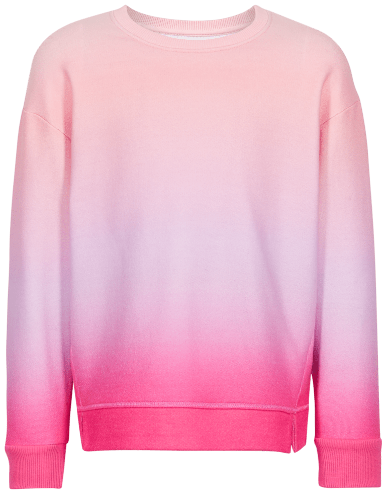 Pink best sale ombre sweatshirt
