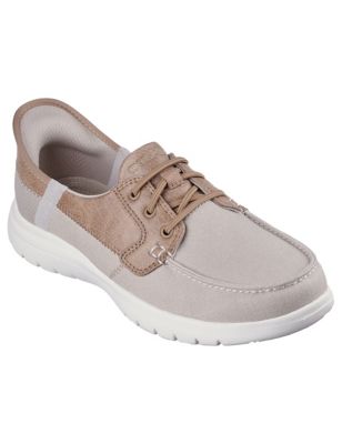 On-The-Go Flex Palmilla Lace Up Boat Shoes Image 2 of 6