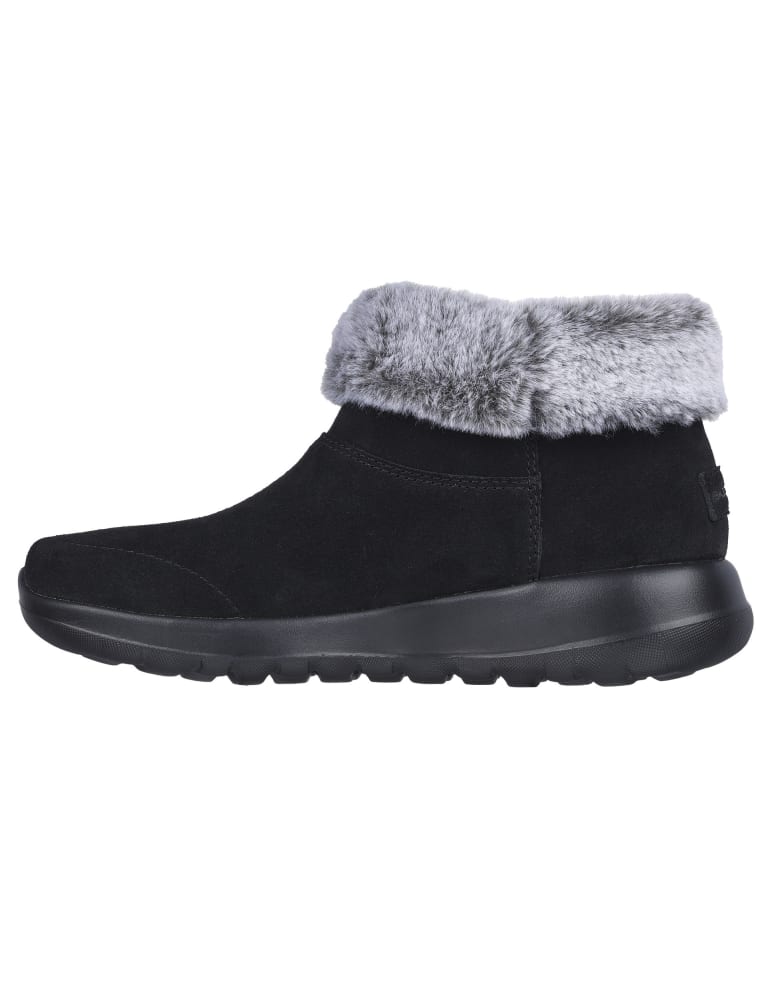 On The Go Joy Savvy Suede Ankle Boots Skechers M S