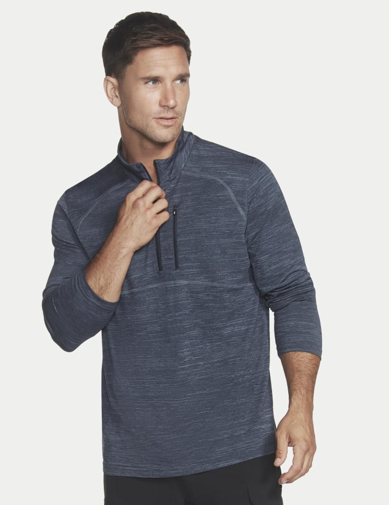 On The Road Half Zip Sweatshirt Skechers M S