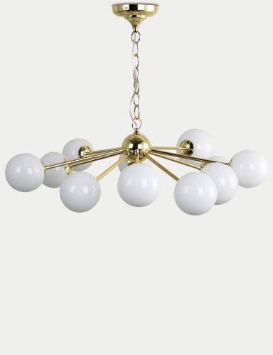 Opal Globe 10 Light 1 of 8