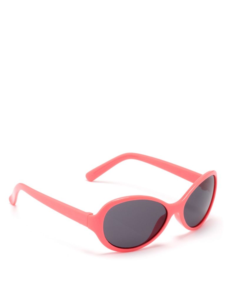 Opaque Frame Kids Sunglasses (Younger Girls) 1 of 2