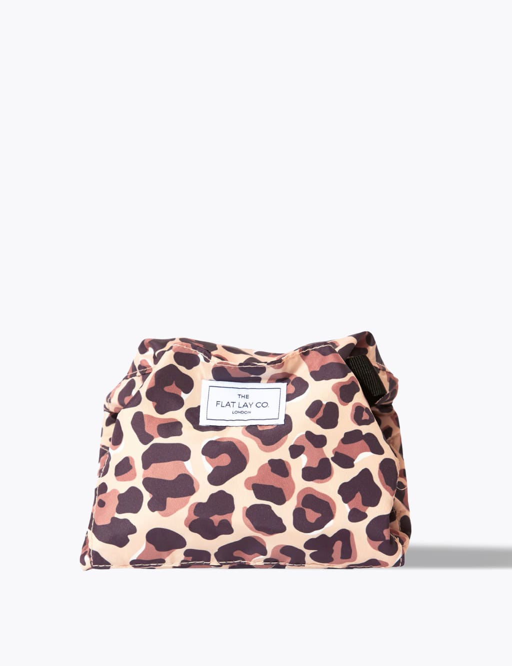 Open Flat Makeup Bag In Leopard Print 3 of 5