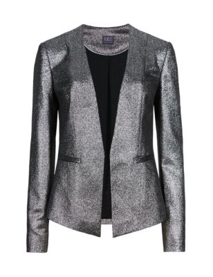Open Front Sparkle Jacket Image 2 of 4