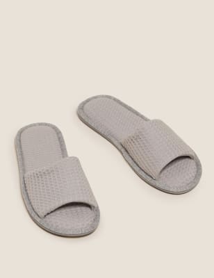 Marks and spencer open toe slippers new arrivals