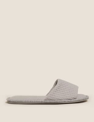 Open discount mule slippers