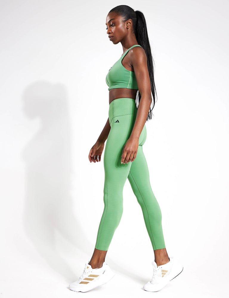 Optime Power High Waisted 7 8 Leggings Adidas M S
