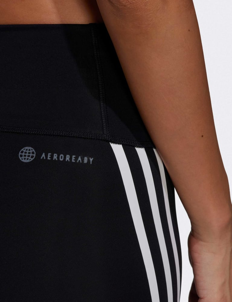 Optime TrainIcons Side Stripe Leggings, Adidas