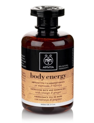 Orange & Ginger Shower Gel 300ml APIVITA M&S
