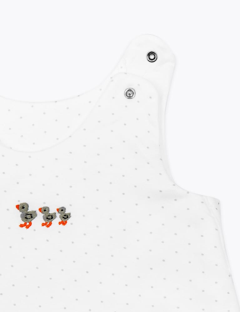 Organic Cotton 1.5 Tog Duck Sleeping Bag M&S