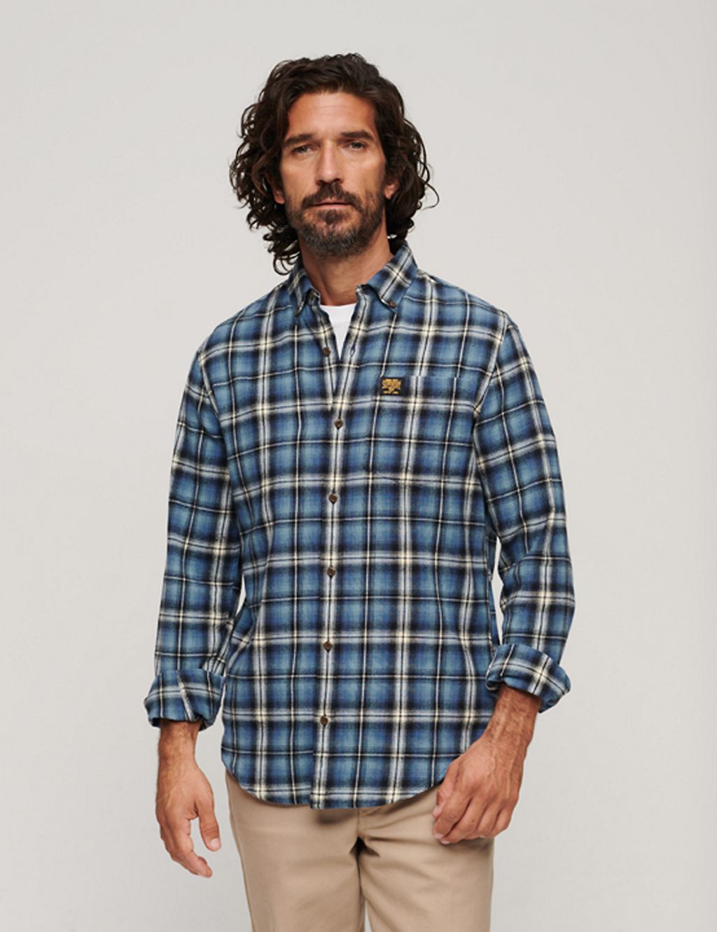Organic Cotton Check Flannel Shirt 3 of 7