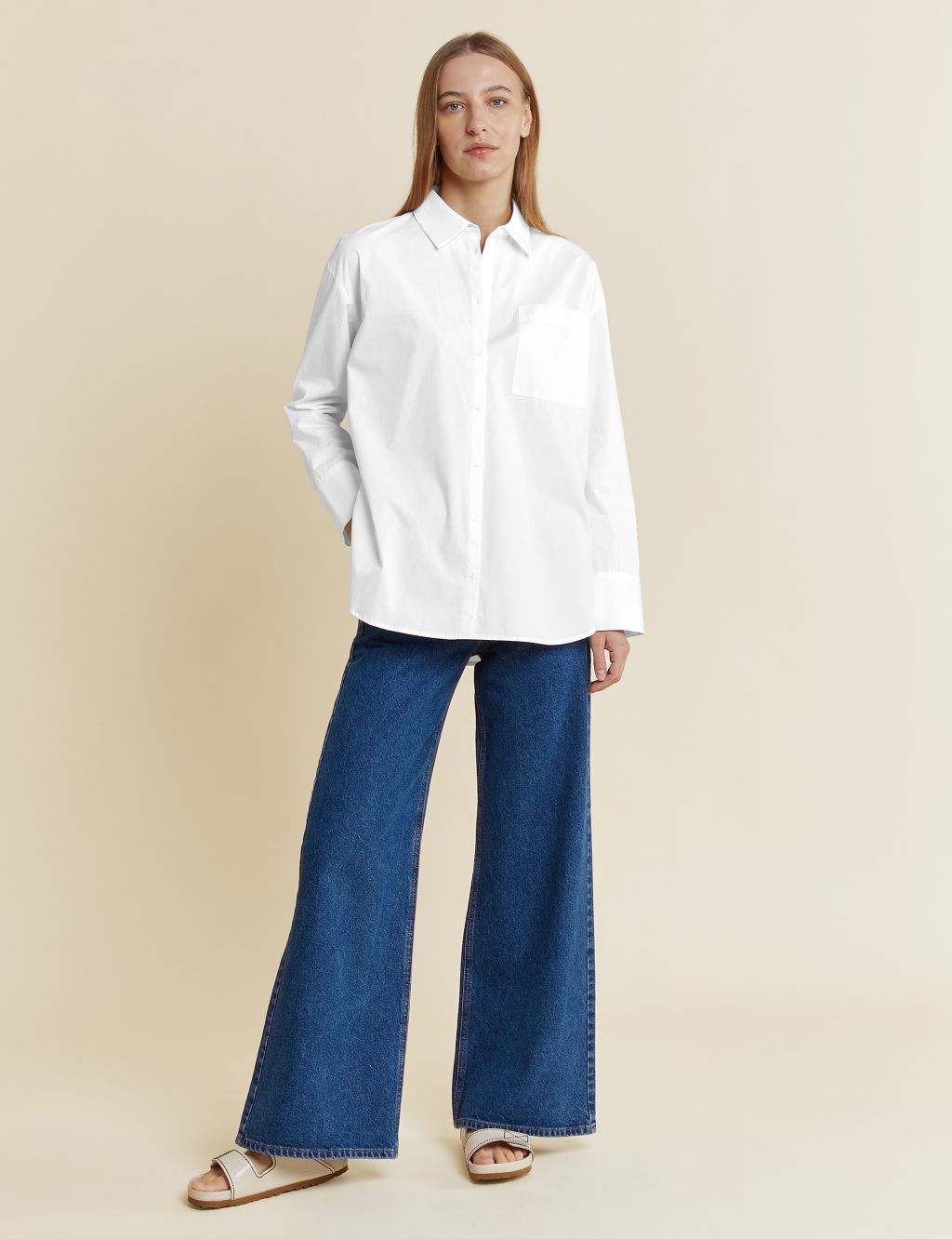 Organic Cotton Collared Shirt | Albaray | M&S